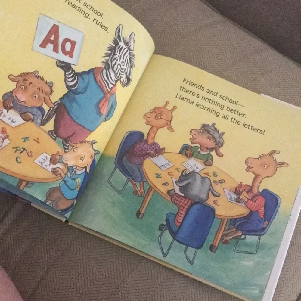 NEW Llama Llama Loves to Read by Anna Dewdney Hard Cover Book w/ Dust Cover